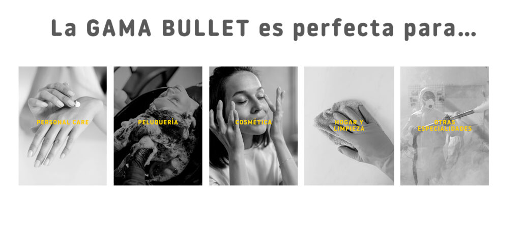Sectores de la botella bullet