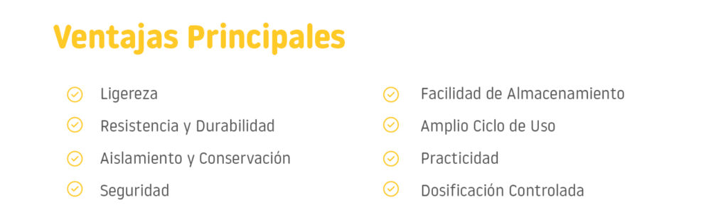 Ventajas del tarro de 2 litros con rosca 63 mm y 89 mm