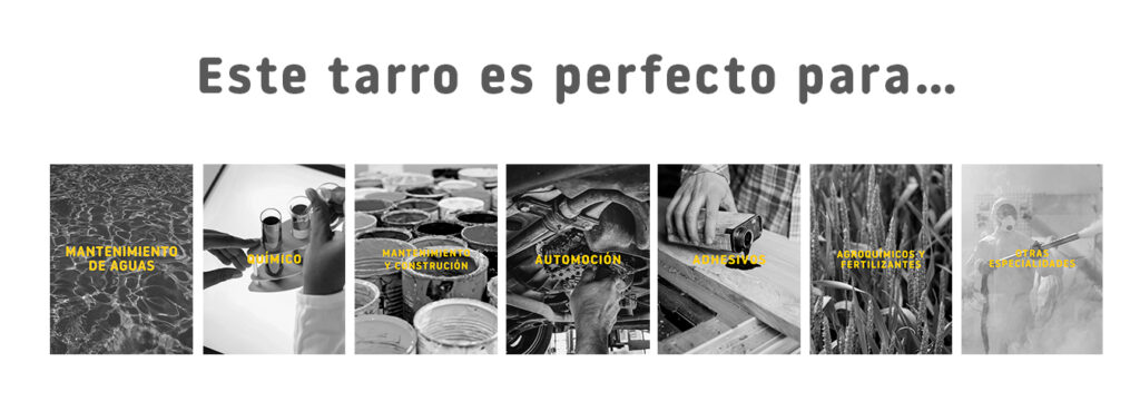 Sectores del tarro 2 litros