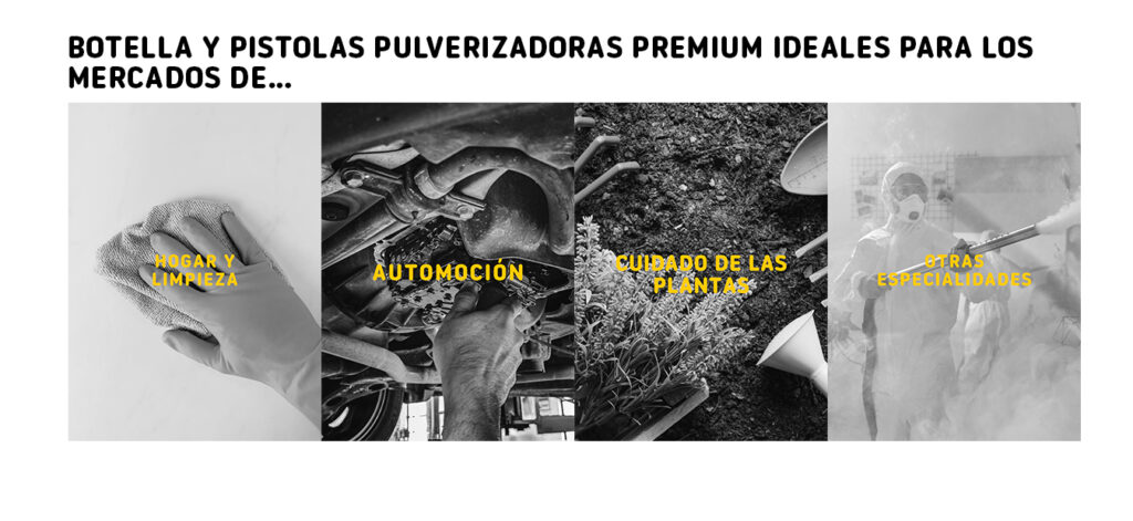 Sectores de la botella 1 litro especial para pistola pulverizadora