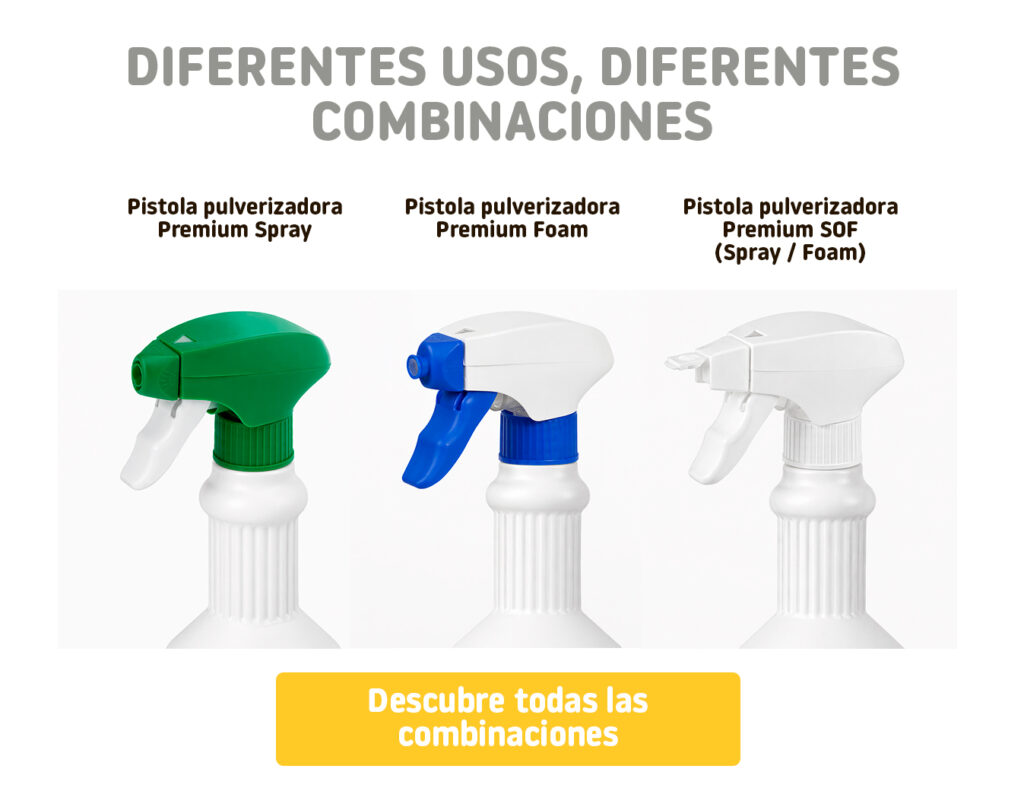 Gama de pistolas pulverizadoras